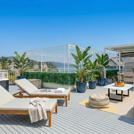 Rooftop With Sea View, Jacuzzi,parking,ac