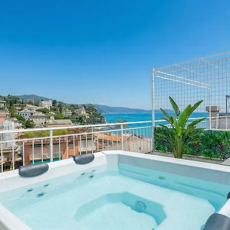 Rooftop With Sea View, Jacuzzi,parking,ac