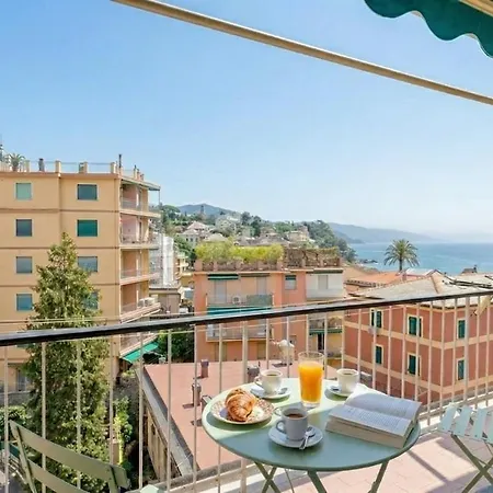 Rooftop With Sea View, Jacuzzi,parking,ac * Santa Margherita Ligure