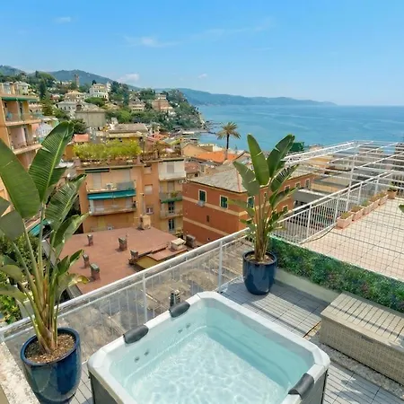 Rooftop With Sea View, Jacuzzi,parking,ac Lejlighed