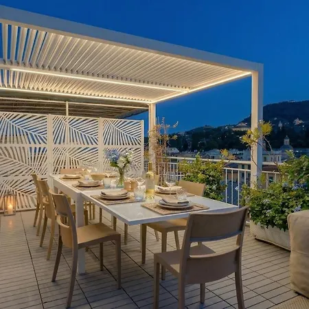 Rooftop With Sea View, Jacuzzi,parking,ac *