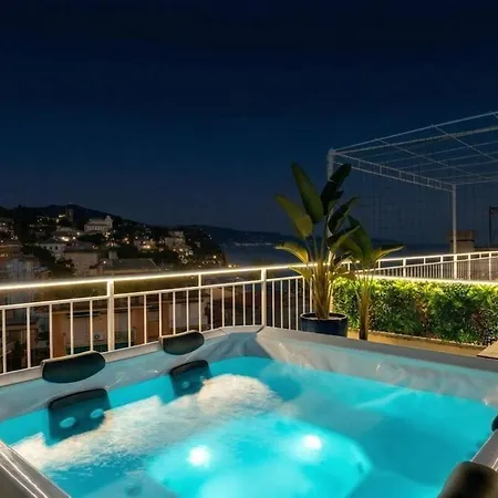 Rooftop With Sea View, Jacuzzi,parking,ac * Santa Margherita Ligure