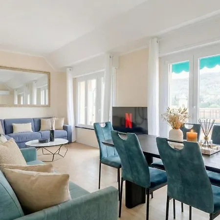 Rooftop With Sea View, Jacuzzi,parking,ac Lejlighed *